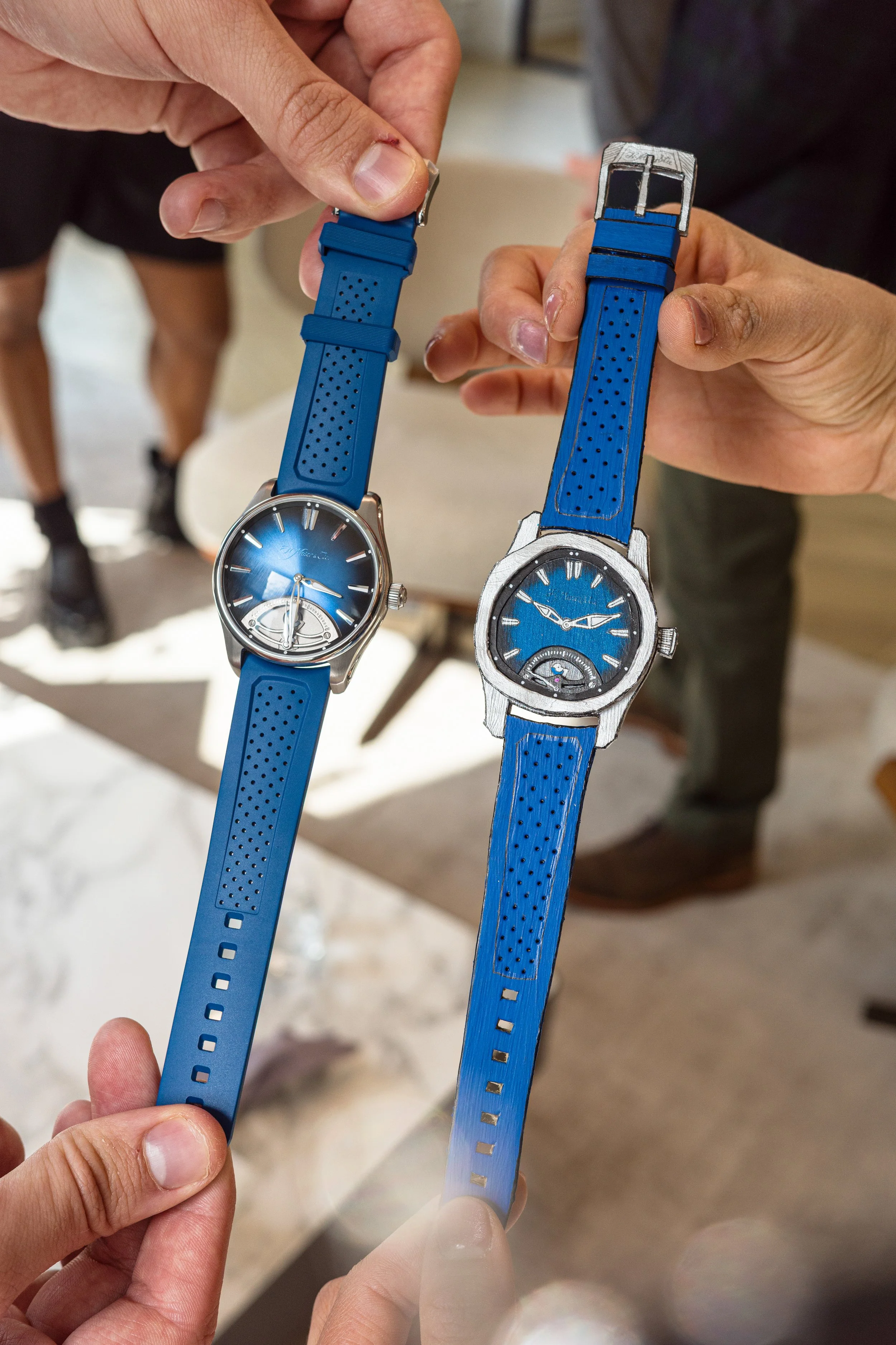 From Luxury to Cardboard: LABEG Gives Moser a Playful Makeover